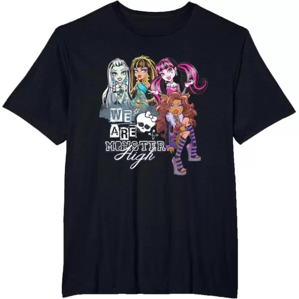 Monster High Alumni  We Are Monster High TShirtBlack