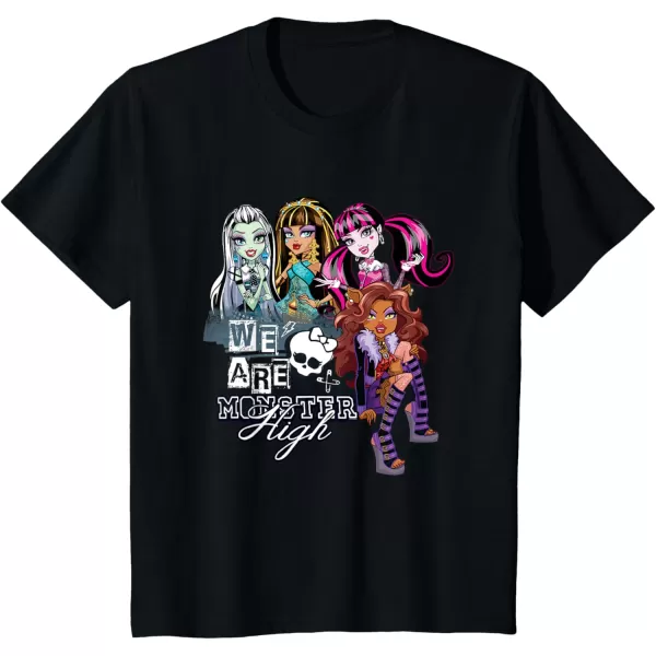 Monster High Alumni  We Are Monster High TShirtBlack