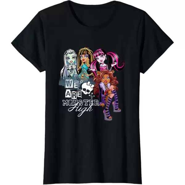 Monster High Alumni  We Are Monster High TShirtBlack