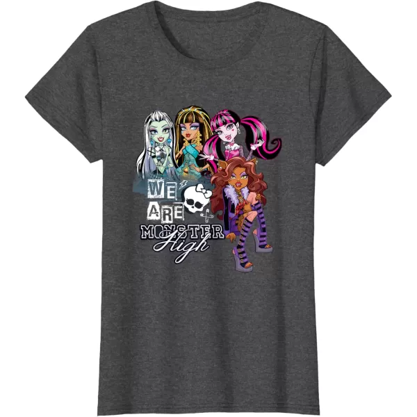 Monster High Alumni  We Are Monster High TShirtDark Heather Grey