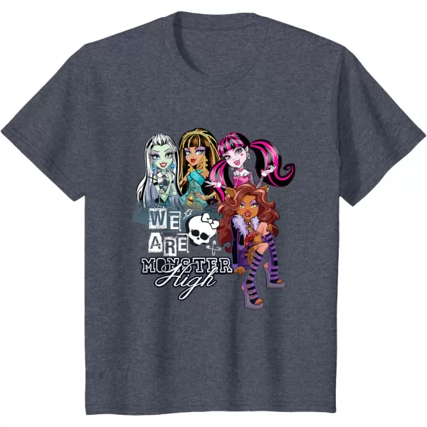 Monster High Alumni  We Are Monster High TShirtHeather Blue