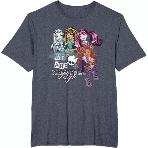 Monster High Alumni  We Are Monster High TShirtHeather Blue