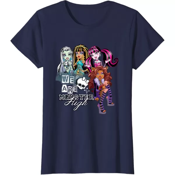 Monster High Alumni  We Are Monster High TShirtNavy Blue