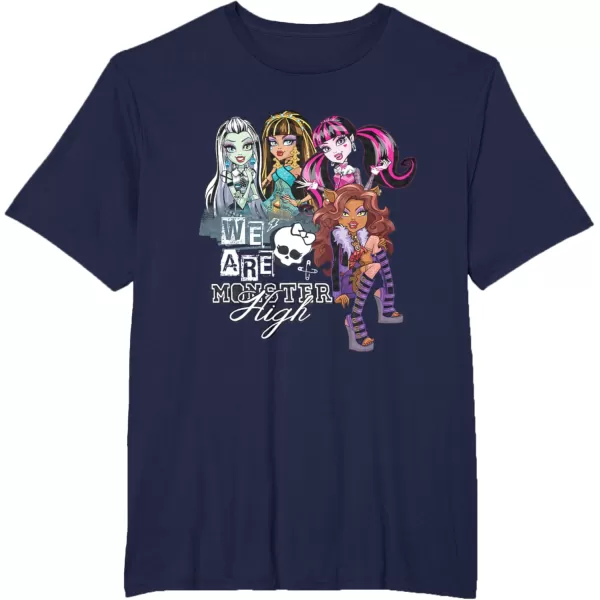 Monster High Alumni  We Are Monster High TShirtNavy Blue