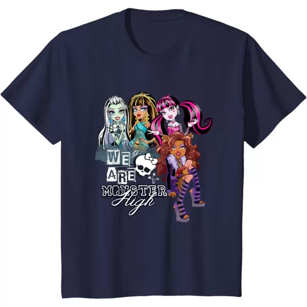 Monster High Alumni  We Are Monster High TShirtNavy Blue