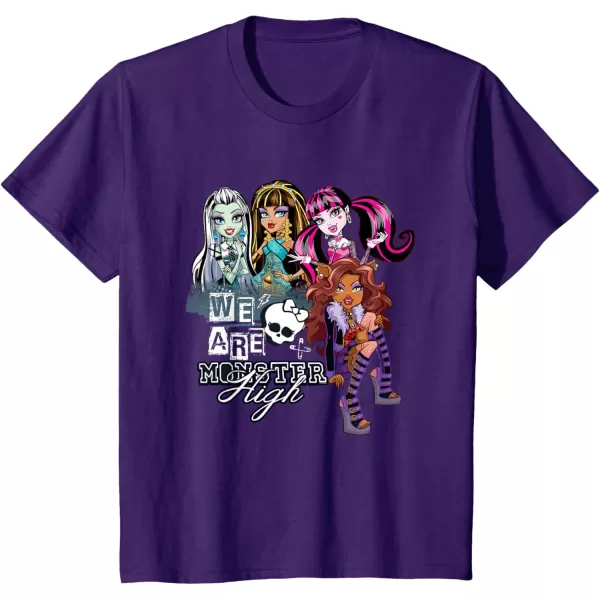 Monster High Alumni  We Are Monster High TShirtPurple