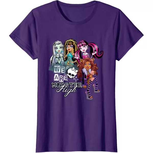 Monster High Alumni  We Are Monster High TShirtPurple