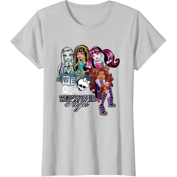 Monster High Alumni  We Are Monster High TShirtSilver Grey