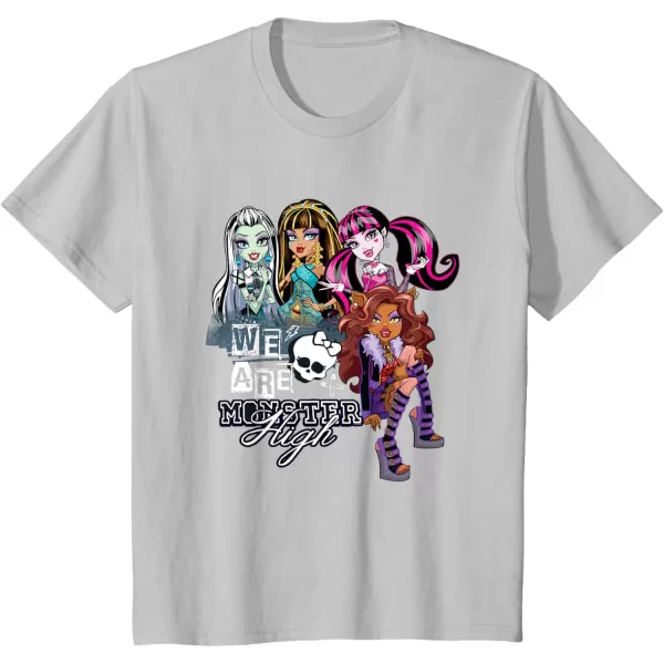 Monster High Alumni  We Are Monster High TShirtSilver Grey