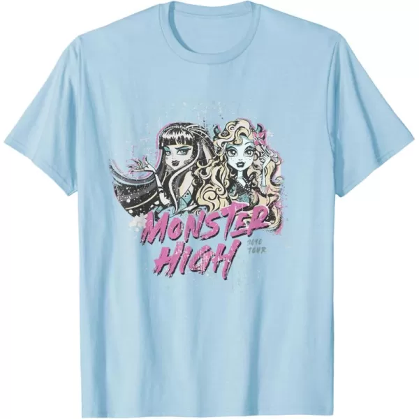 Monster High Alumni  2010 Tour TShirtBaby Blue