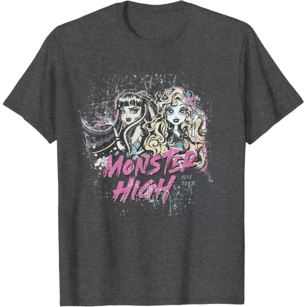 Monster High Alumni  2010 Tour TShirtDark Heather Grey