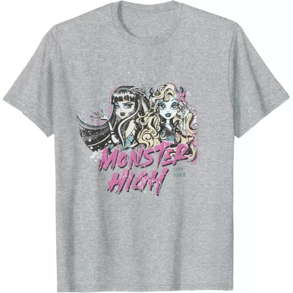 Monster High Alumni  2010 Tour TShirtHeather Grey