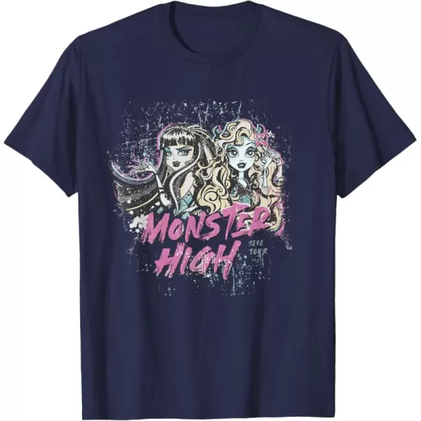 Monster High Alumni  2010 Tour TShirtNavy Blue