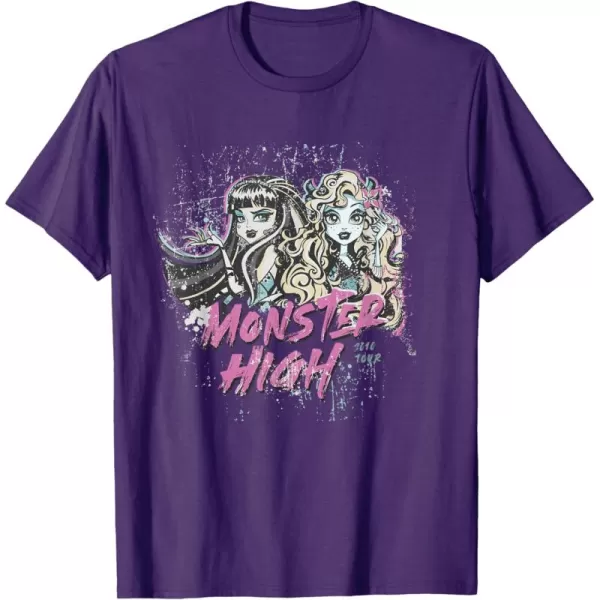 Monster High Alumni  2010 Tour TShirtPurple