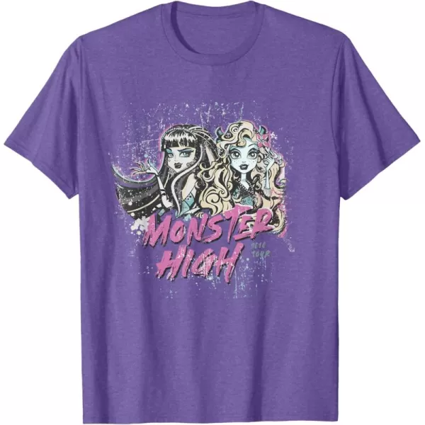 Monster High Alumni  2010 Tour TShirtPurple Heather