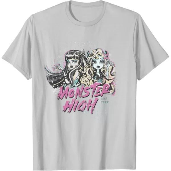 Monster High Alumni  2010 Tour TShirtSilver Grey