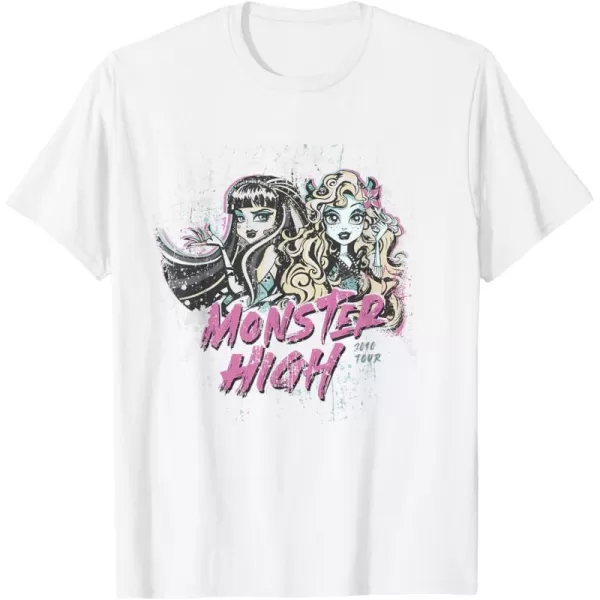 Monster High Alumni  2010 Tour TShirtWhite