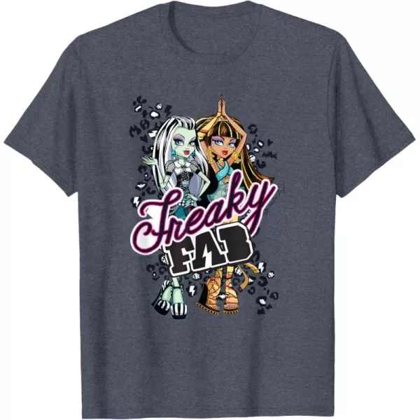 Monster High Alumni  Freaky Fab TShirtHeather Blue