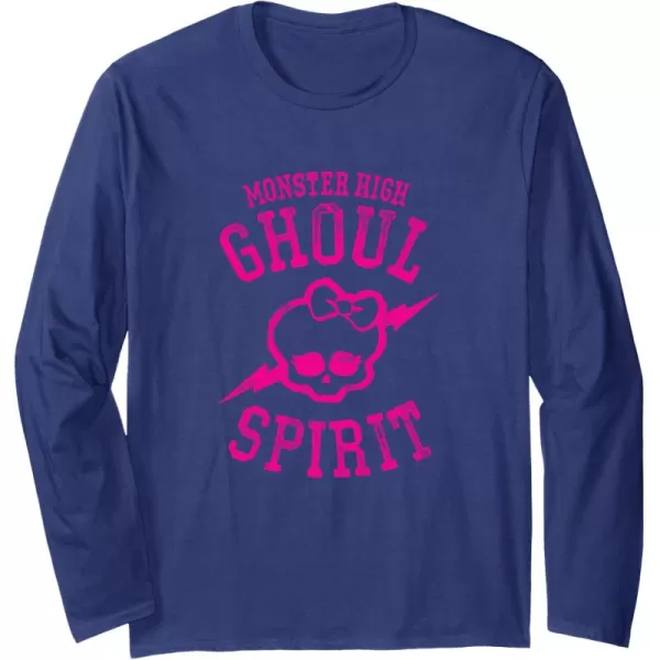 Monster High Alumni  Ghoul Spirit Long Sleeve TShirtNavy Blue