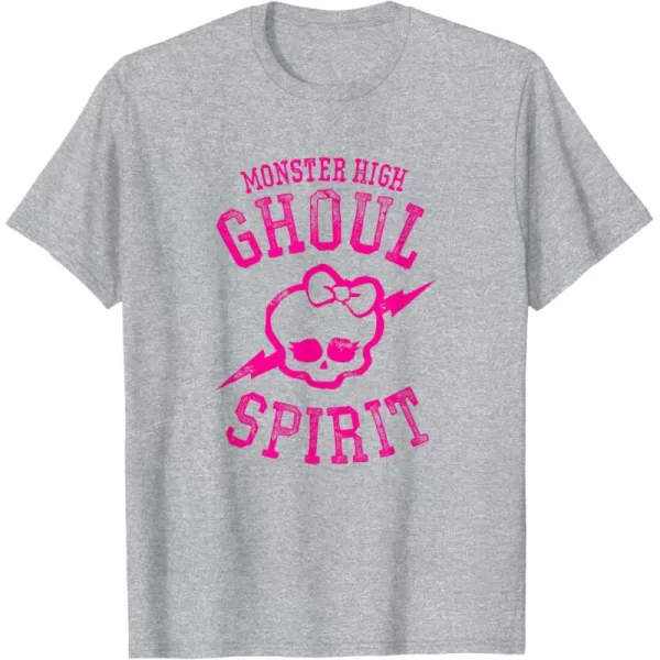 Monster High Alumni  Ghoul Spirit TShirtHeather Grey