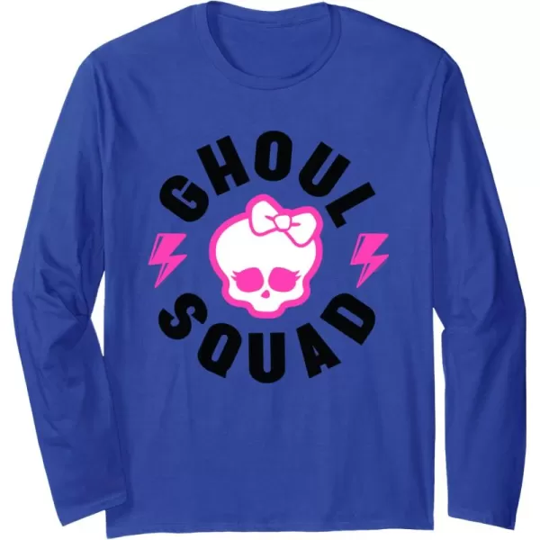 Monster High Alumni  Ghoul Squad Long Sleeve TShirtRoyal Blue