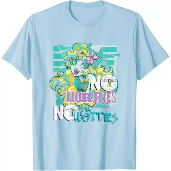 Monster High Alumni  Lagoona No Hurries No Worries TShirtBaby Blue