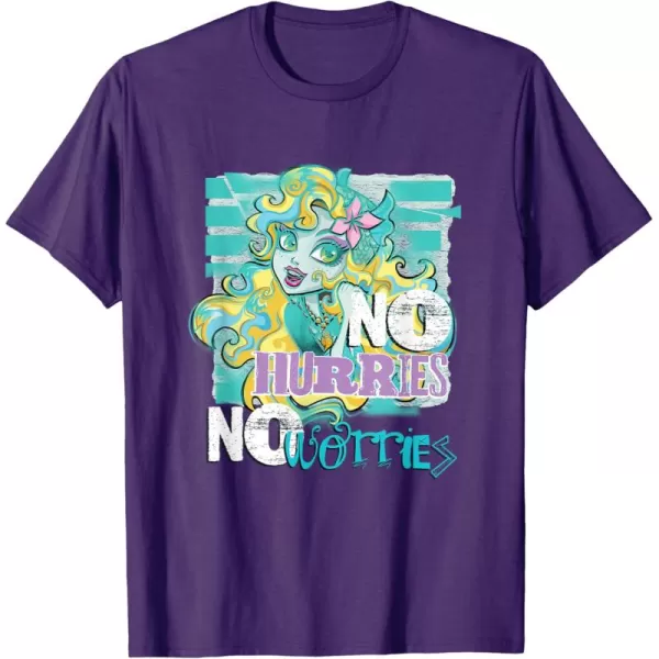 Monster High Alumni  Lagoona No Hurries No Worries TShirtPurple