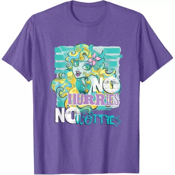 Monster High Alumni  Lagoona No Hurries No Worries TShirtPurple Heather