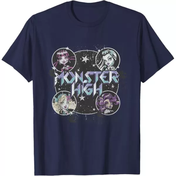 Monster High Alumni  Monster High Tour TShirtNavy Blue