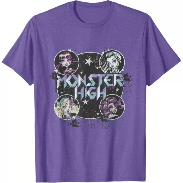 Monster High Alumni  Monster High Tour TShirtPurple Heather