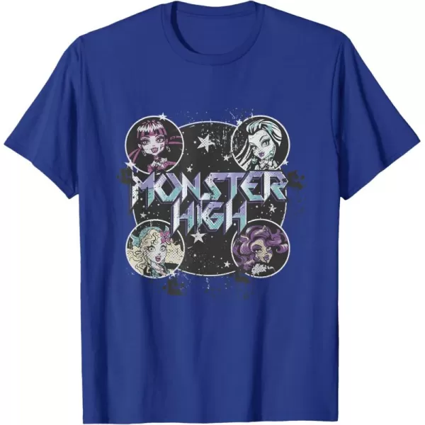 Monster High Alumni  Monster High Tour TShirtRoyal Blue