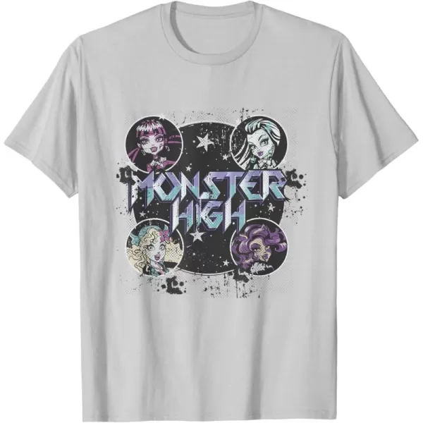 Monster High Alumni  Monster High Tour TShirtSilver Grey