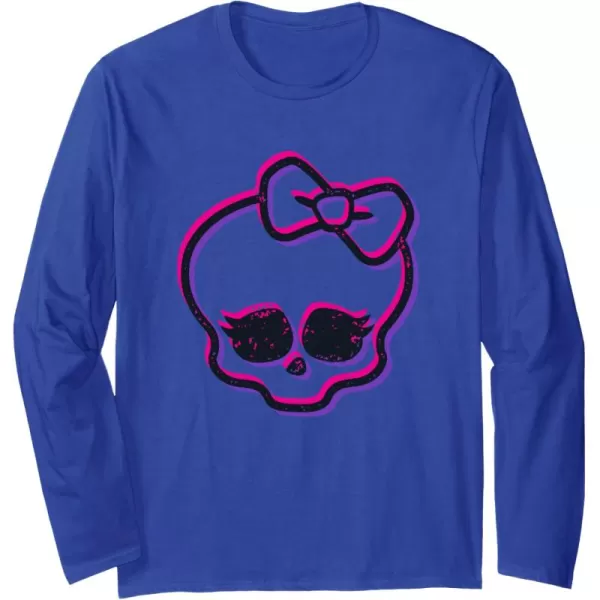 Monster High Alumni  Skullette Long Sleeve TShirtRoyal Blue