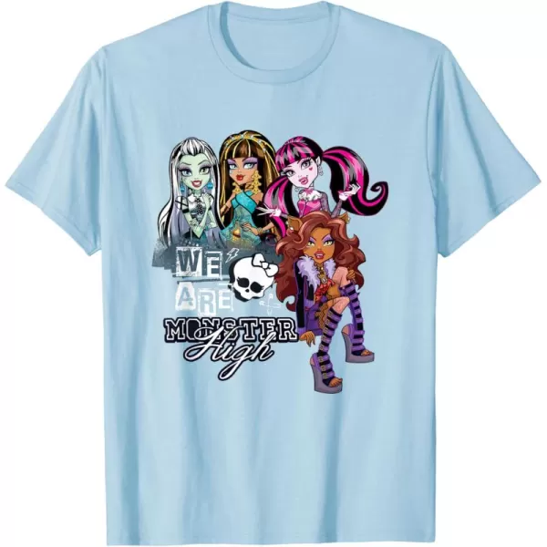 Monster High Alumni  We Are Monster High TShirtBaby Blue