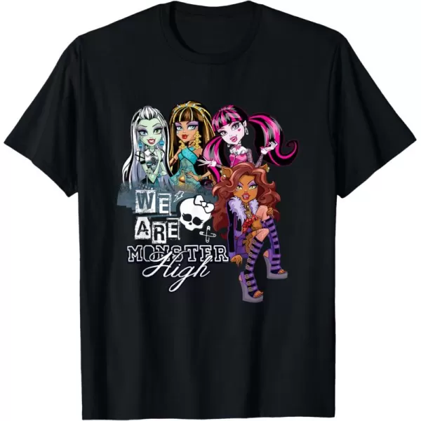 Monster High Alumni  We Are Monster High TShirtBlack