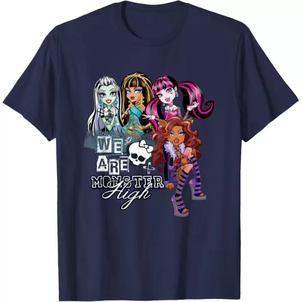 Monster High Alumni  We Are Monster High TShirtNavy Blue