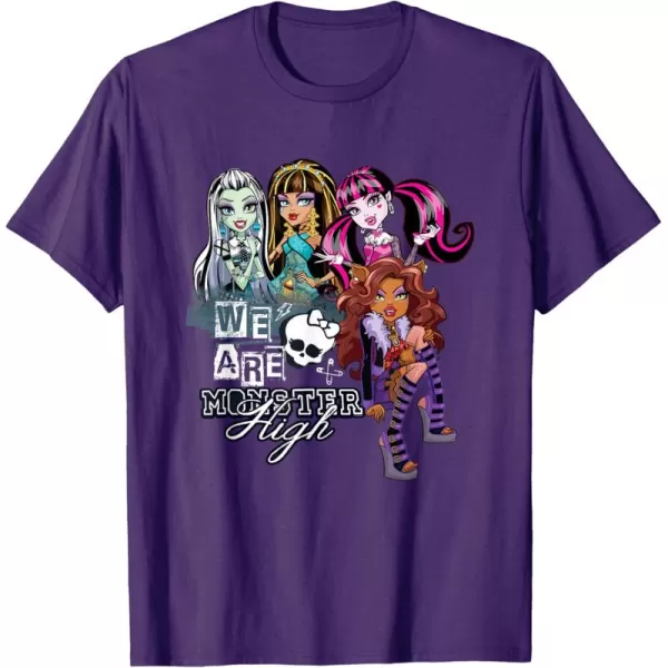 Monster High Alumni  We Are Monster High TShirtPurple