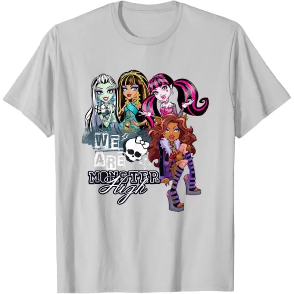 Monster High Alumni  We Are Monster High TShirtSilver Grey