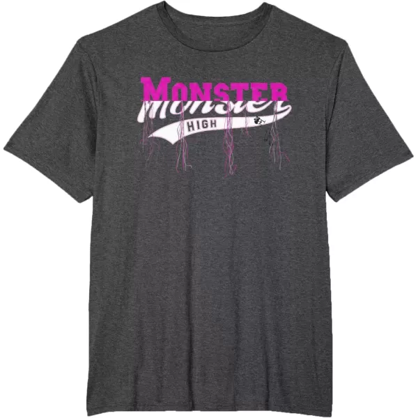 Monster High Alumni  Banner TShirtDark Heather Grey