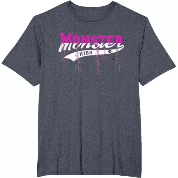 Monster High Alumni  Banner TShirtHeather Blue