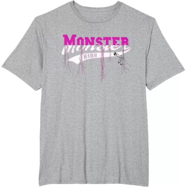 Monster High Alumni  Banner TShirtHeather Grey