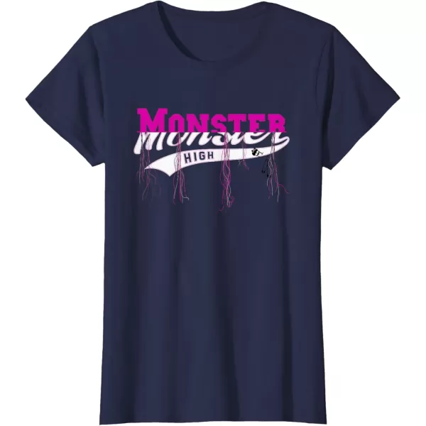 Monster High Alumni  Banner TShirtNavy Blue