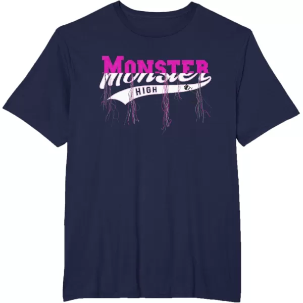 Monster High Alumni  Banner TShirtNavy Blue