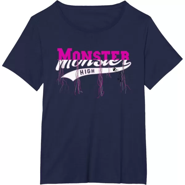 Monster High Alumni  Banner TShirtNavy Blue