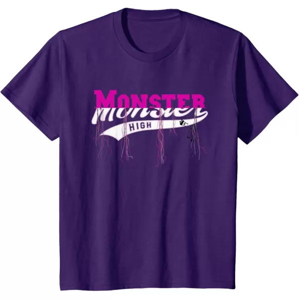 Monster High Alumni  Banner TShirtPurple