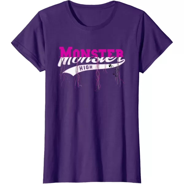 Monster High Alumni  Banner TShirtPurple