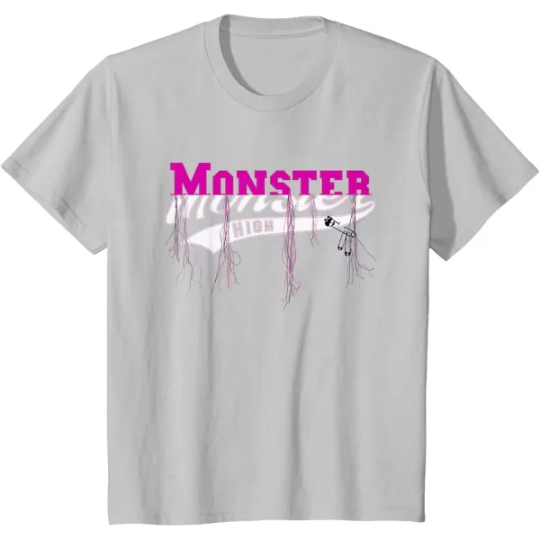 Monster High Alumni  Banner TShirtSilver Grey