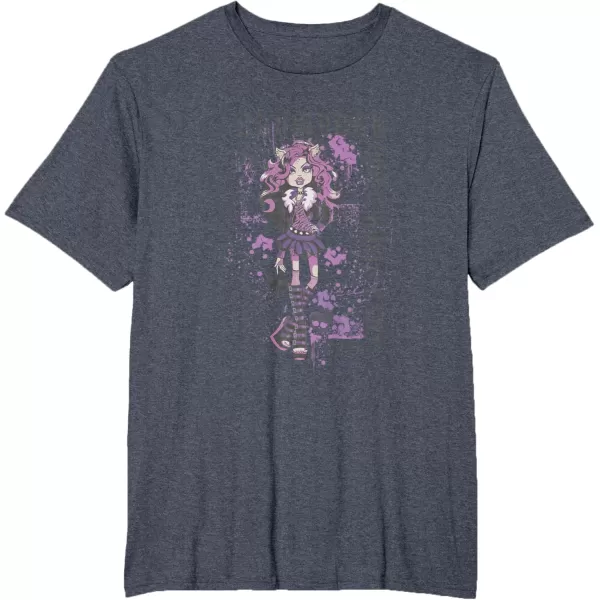 Monster High Alumni  Clawdeen Wolf Howl Fest TShirtHeather Blue