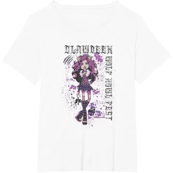 Monster High Alumni  Clawdeen Wolf Howl Fest TShirtWhite