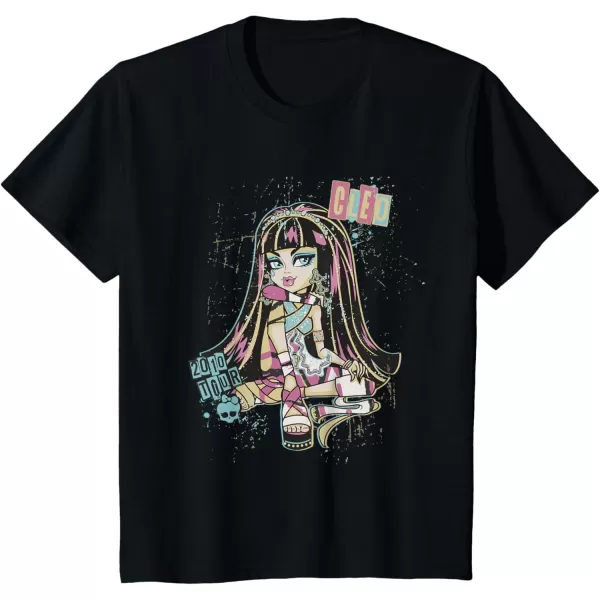 Monster High Alumni  Cleo 2010 Tour TShirtBlack